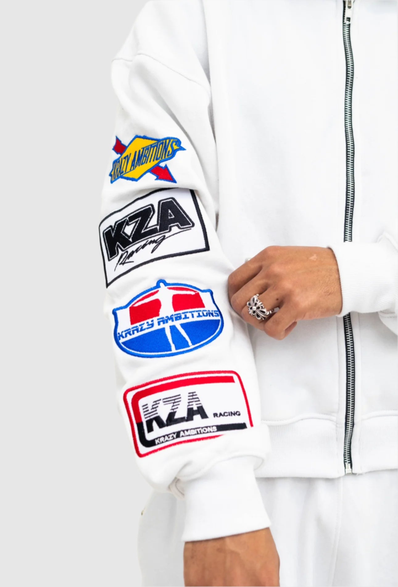 SPEED ZONE WHITE JACKET
