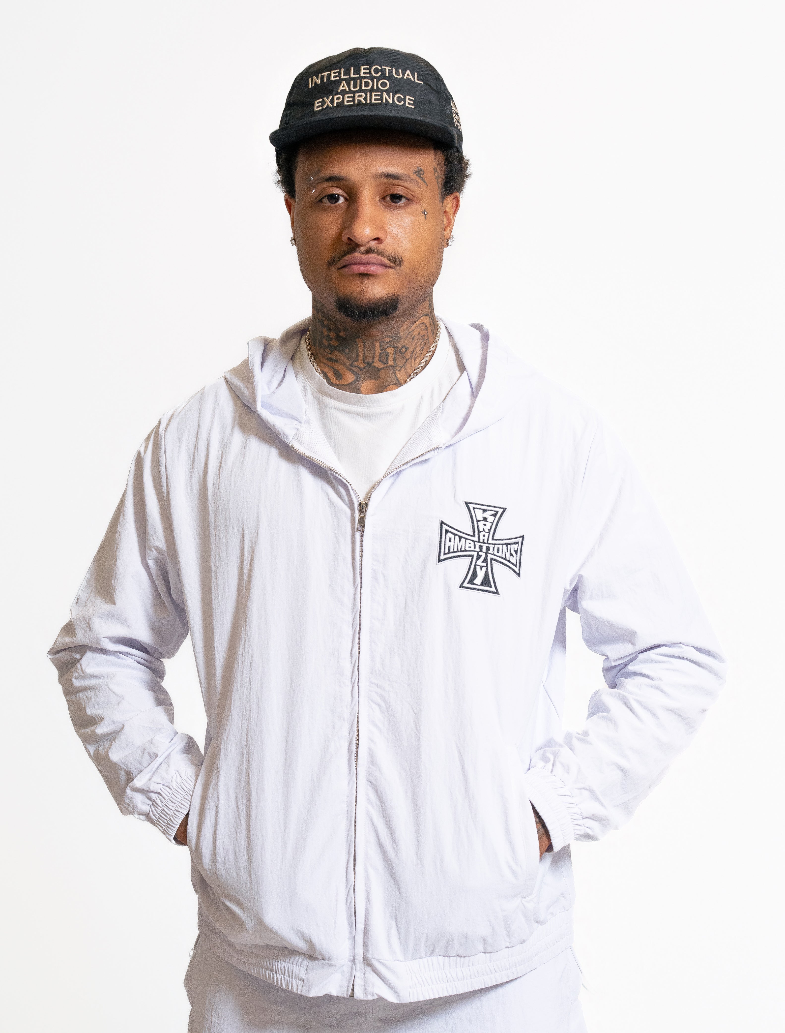 Summer Essential Nylon Jacket White
