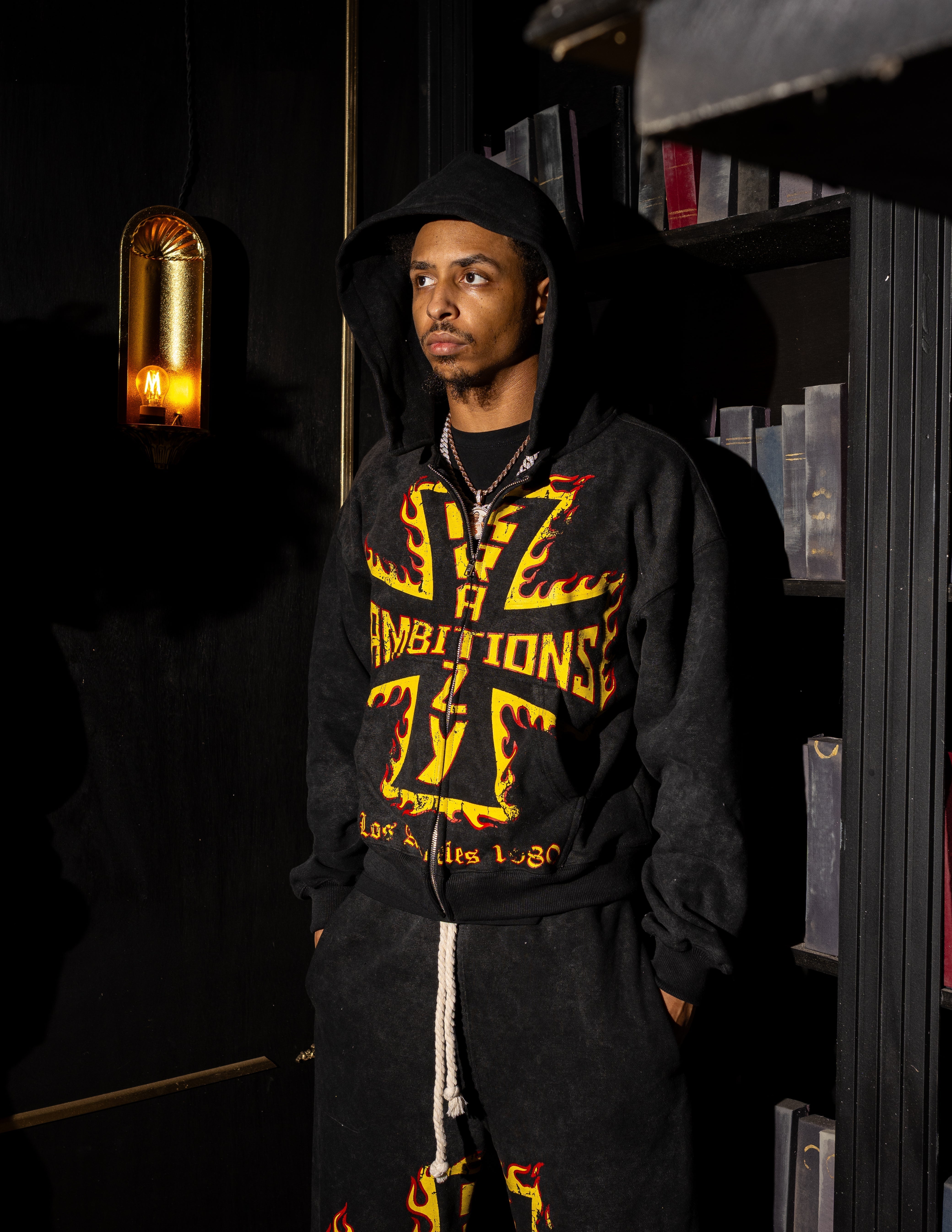 Black Midnight Riders Jacket-thumbmail-2