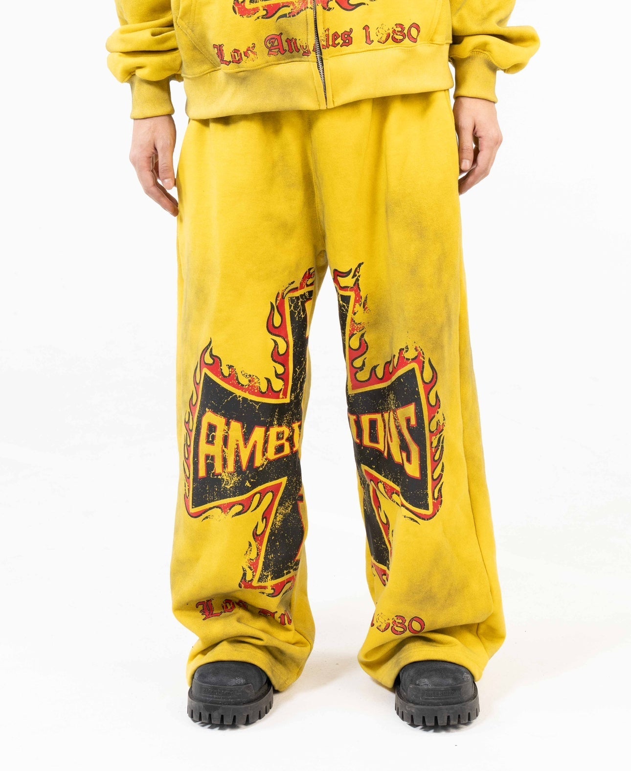 Yellow Midnight Riders Pants